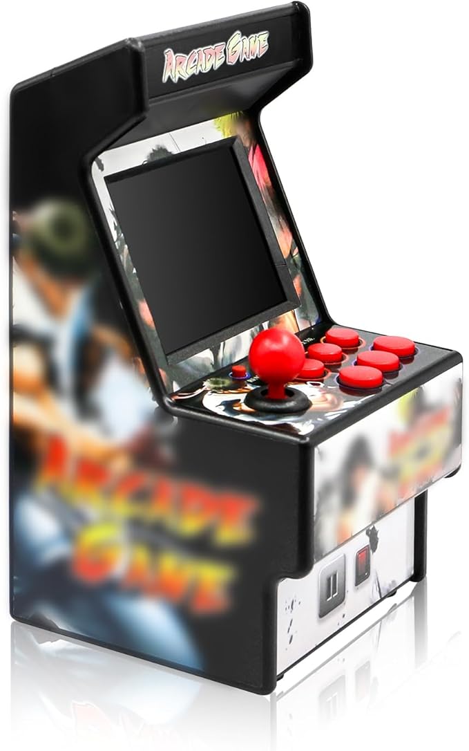 Retro Game Machine for Kids, Handheld Video Game Console with 156 Classic 16-Bit Games, 2.8" Color Screen Rechargeable Portable Gaming System, TV Output Support, Electronic Toy Gift for Boys