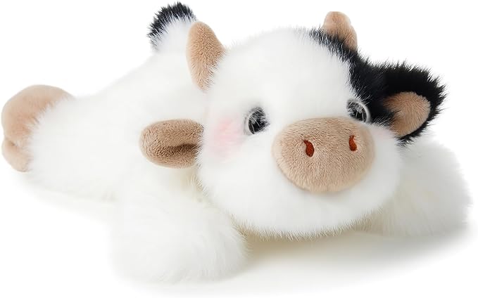Adorable Cow Stuffed Animal Soft Plush Cow Plush Toy Cute Birthday Gifts for Kids Adults