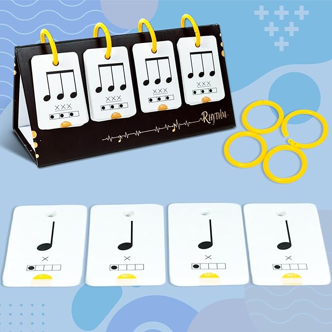 Piano Flash Cards Kids -Complete Study Guide 75 Pieces Music Teacher Supplies - for Beginners Home Classroom Lessons Learning