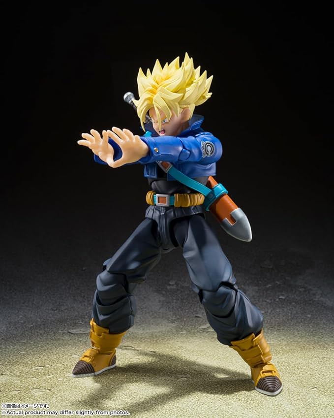 TAMASHII NATIONS - Dragon Ball Z - Super Saiyan Trunks -The Boy from The Future- (Reissue) S.H.Figuarts Action Figure