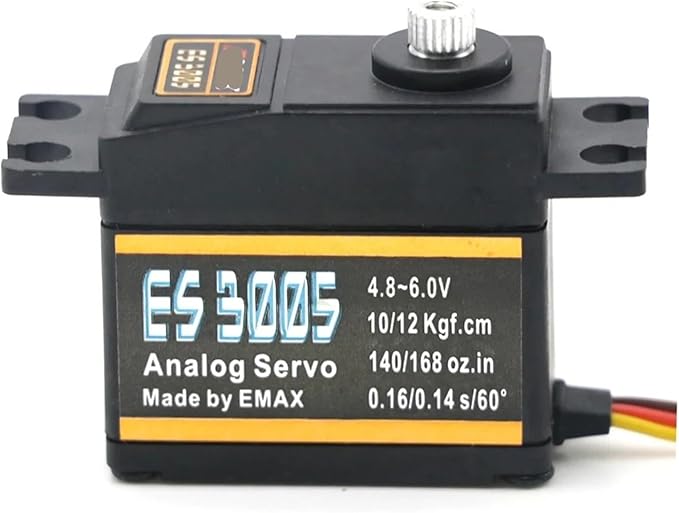 ES3001/ES3003/ES3004/ES3005 4.8-6.0V High Torque Metal Gear Analog Servo(ES3005)