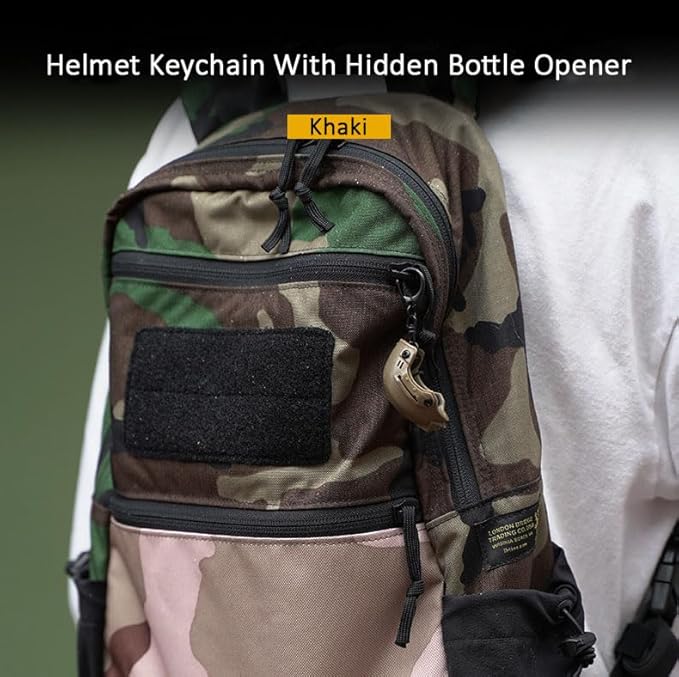 Mini Night Vision Sight Goggles NVG Shaped Keychain Key Ring Chain Creative Gift Collection Toy