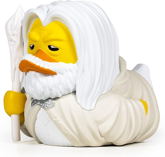 TUBBZ Boxed Edition: Lord of The Rings - Gandalf The White Cosplaying Rubber Duck Vinyl Figure