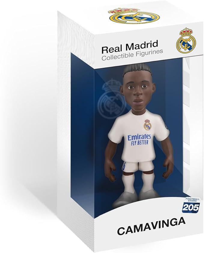 MINIX COLLECTIBLE FIGURINES - Sports Collectable 12 cm Figurine, Eduardo Camavinga-Real Madrid