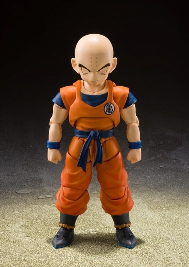 TAMASHII NATIONS - Dragon Ball Z - Krillin -Earth's Strongest Man- (Reissue) S.H.Figuarts Action Figure