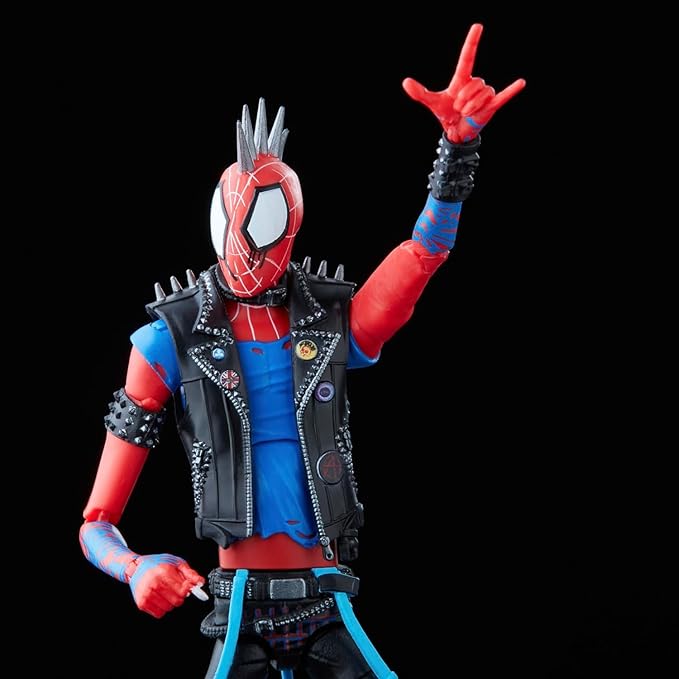 Hasbro Spider-Man: Across the Spider-Verse Marvel Legends 6-inch Action Figure Spider Punk Hobby Brown 2023 MCU Movie Anime [Parallel Import Goods]