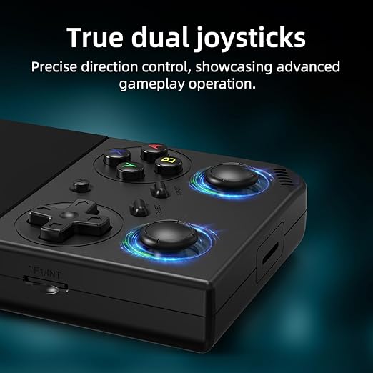 Classic Up Retro Handheld Game Console,Portable Game with 3.5 Inch IPS Screen,with 64G TF Card Pre-Installed 4353 Games Supports 5G WiFi Bluetooth HDMI and TV Output 35XXPRO
