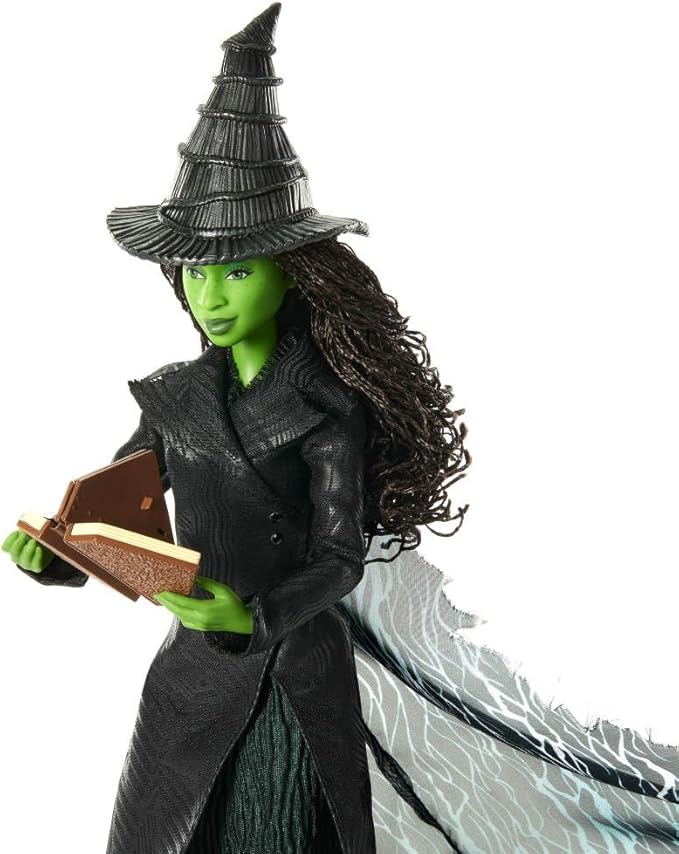 Mattel Universal Pictures' Wicked: for Good Deluxe Elphaba Fashion Doll with Removable Outfit & 4 Accessories, Inspired by The Movie