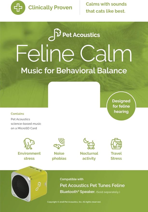 Pet Acoustics SD Card Expansion - Feline Calm