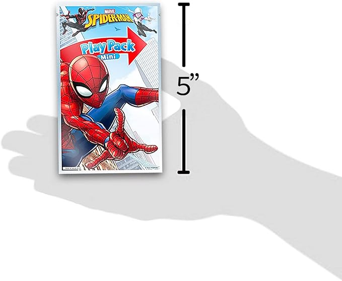 Marvel Spiderman Birthday Party Favors for Kids Boys - Bundle of 24 Spider-Man Activity Packs with Mini Coloring Book, Crayons, Loot Bags | Superhero Coloring Pages, Stickers, More