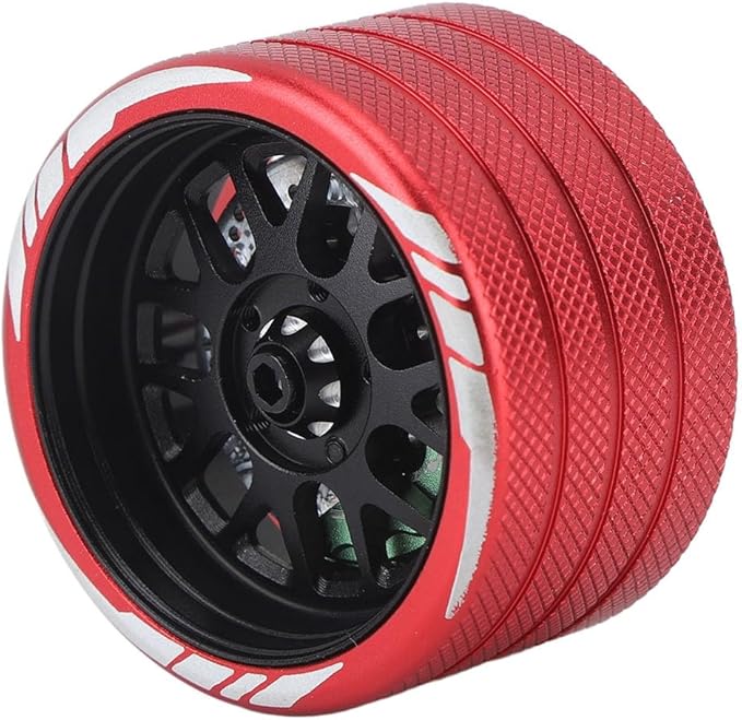 Lightweight Aluminum Alloy Remote Control Handwheel with Simulation Disc for NB4 RC Car - Enhance Performance & (A Type)