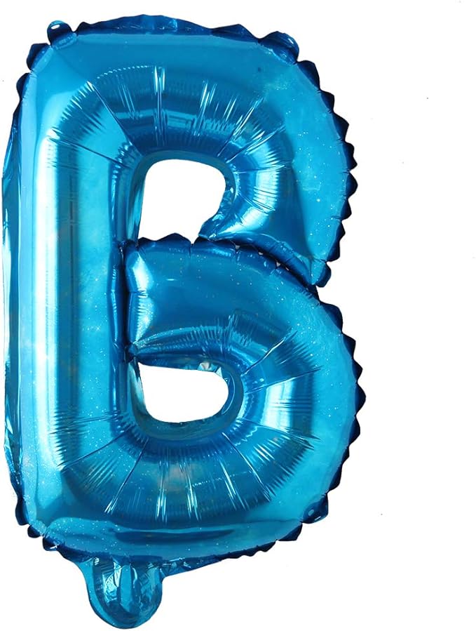 Happy Birthday Balloons, Aluminum Foil Banner Balloons for Birthday Party Decorations and Supplies (Starry Blue)