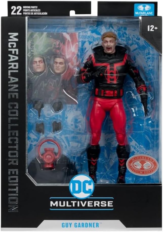 DC MCFARLANE Collector Edition 7IN WV11 - #37 Green Lantern Guy Gardner (Guy Gardner: Warrior)(Chase)