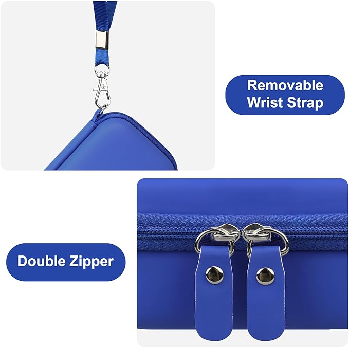 Canboc Hard Carrying Case for Bitzee Disney/Bitzee Magicals/Bitzee Interactive Toy Digital Pet, Virtual Electronic Pets Kids Toys Storage Bag, Dark Blue (Case Only)