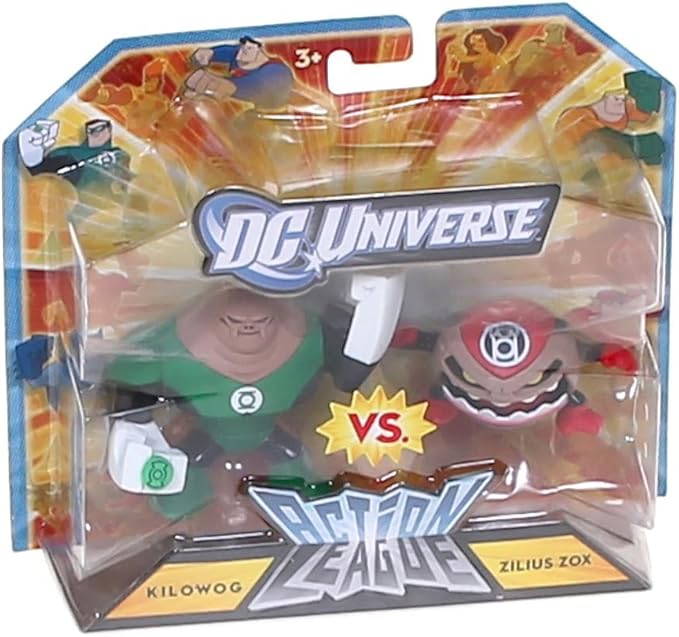 DC Universe Action League 3 inch Kilowog vs Zilius Zox Action Figure 2-Pack