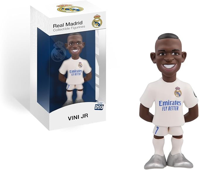 MINIX COLLECTIBLE FIGURINES - Sports Collectable 12 cm Figurine, Vinicius Junior - Real Madrid