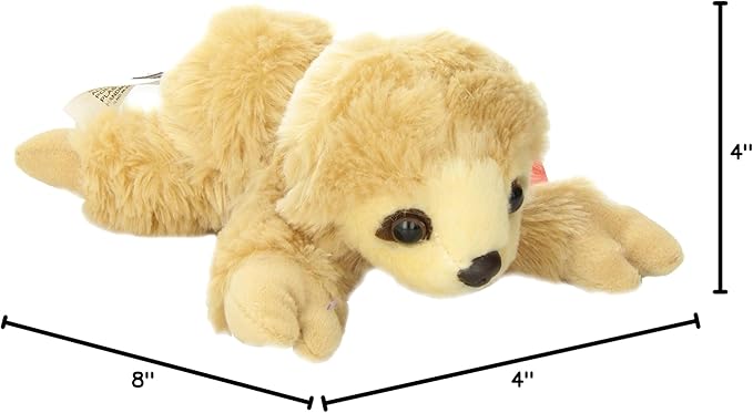 Aurora - Mini Flopsie - 8" Sloth, Beige