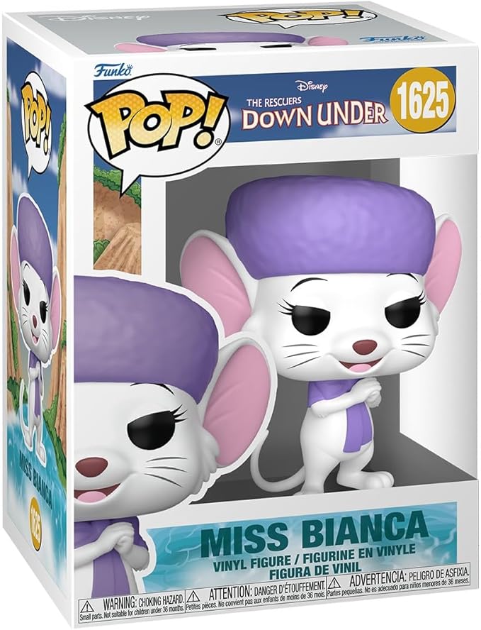 Funko Pop! Disney: The Rescuers Down Under - Miss Bianca - Collectable Vinyl Figure - Gift Idea - Official Merchandise - Toys for Kids & Adults - Movies Fans - Model Figure for Collectors and Display