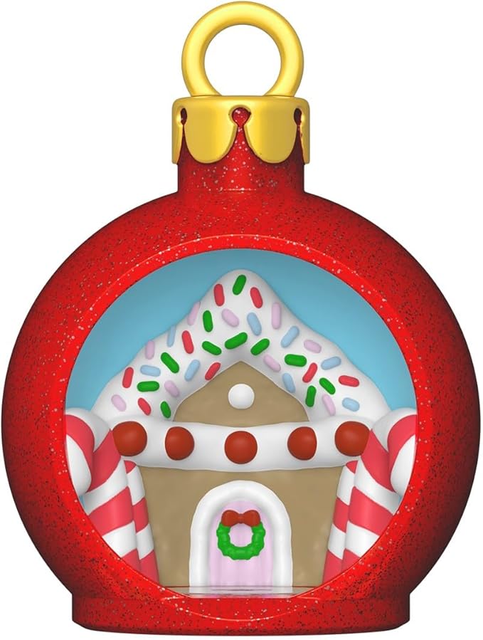 Funko Pop! Bitty Ornaments: 9 Pack of Ornaments with Gingerbread Man and Present - Gift Idea - Official Merchandise - for Collectors
