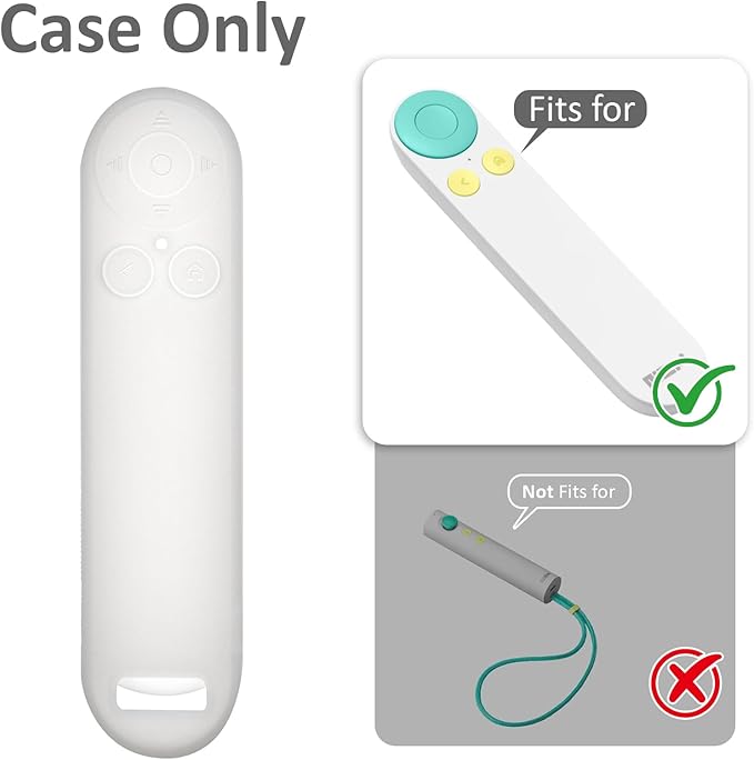 Silicon Cover for Nex Playground Game System Remote, Anti-Slip Shockproof Sleeve with 4 Pillars for Secure Placement, Dust & Water Resistant Protective Case with Lanyard-Clear