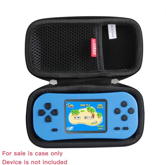 Hermitshell Travel Case for Beijue 218 Retro Handheld Games for Kids Built in 218 Classic Old Style Electronic Gam (Black)