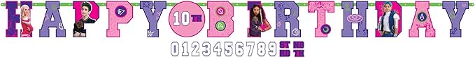 amscan Zombies 3 Jumbo Party Letter Banner - 10" x 126" | Multi-color | 1 Pc.