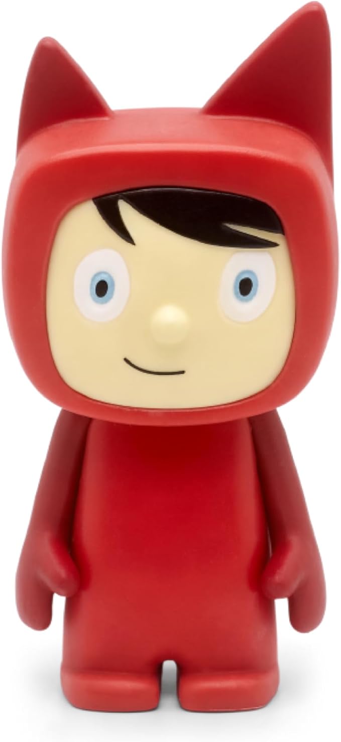 Tonies Creative Toy Figurine - Record and Upload up to 90 Minutes of Your Own Stories and Songs - Red/Light