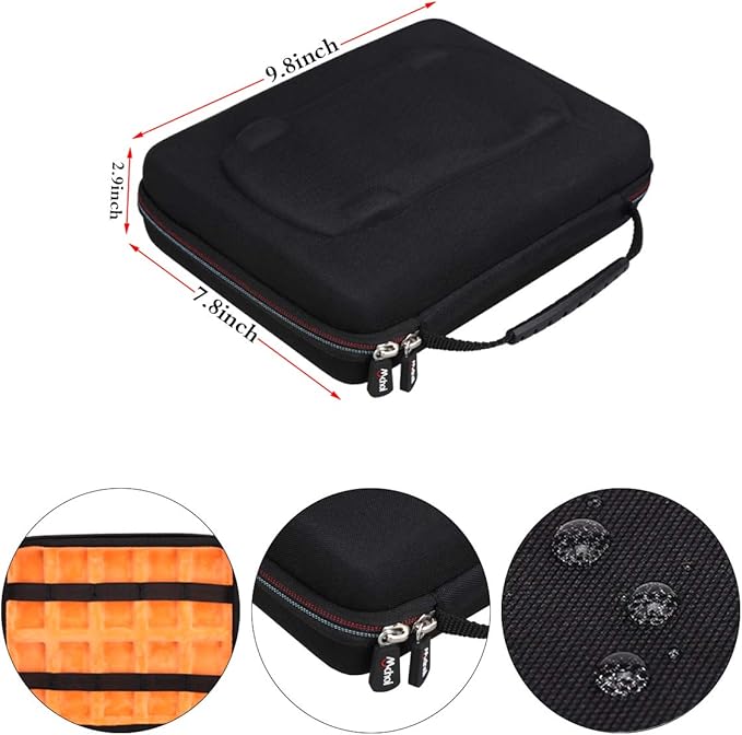 Mchoi Hot Wheels Case Storage for 20 Cars, Toy Car Organizer for Your Matchbox Cars Storage, Case Only