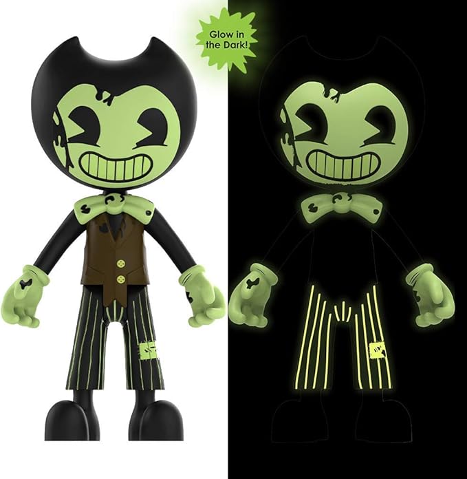 Bendy And The Dark Revival Bendy & The Dark Revival 5" GITD Action Figure-Bendy