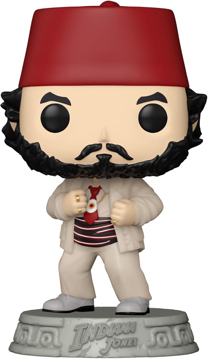 Funko POP! Movies: Indiana Jones - Sallah - Collectable Vinyl Figure - Gift Idea - Official Merchandise - for Kids & Adults - Movies Fans - Model Figure for Collectors and Display