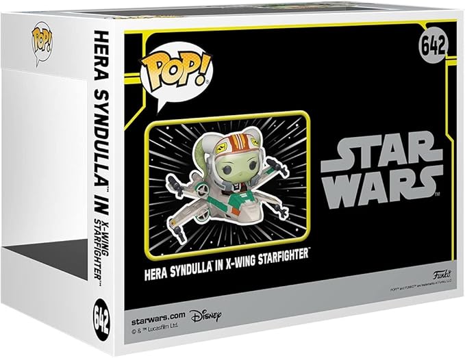 Funko POP! Ride Super Deluxe: Star Wars Rebels - Hera Syndulla in X-Wing - Star Wars: Rebels - Collectable Vinyl Figure - Gift Idea - Official Merchandise - for Kids & Adults