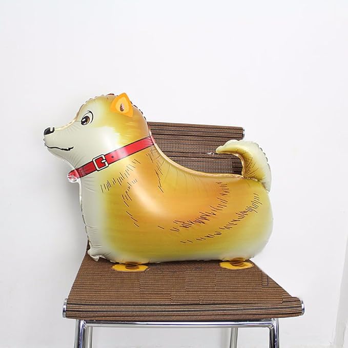 Walking Animal Balloons Pet Dog balloons - 6pcs Puppy Dogs Birthday Party Supplies Kids Balloons Animal Theme Birthday Party Decorations