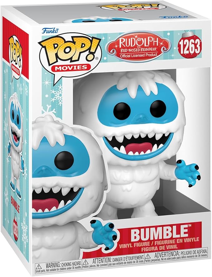 Funko POP! Movies: Rudolph - Bumble - Rudolph The Red-Nosed Reindeer - Collectable Vinyl Figure - Gift Idea - Official Merchandise - for Kids & Adults - Movies Fans - Model Figure for Collectors