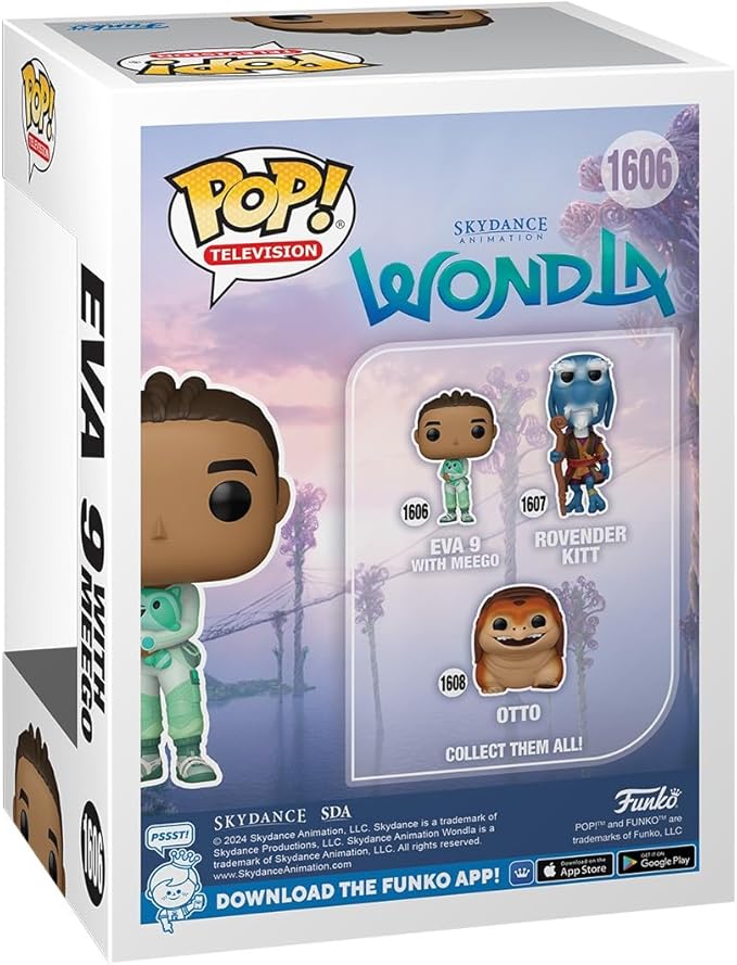 Funko POP! TV: Wondla - Eva 9 with Meego - Collectable Vinyl Figure - Gift Idea - Official Merchandise - for Kids & Adults - Movies Fans - Model Figure for Collectors and Display