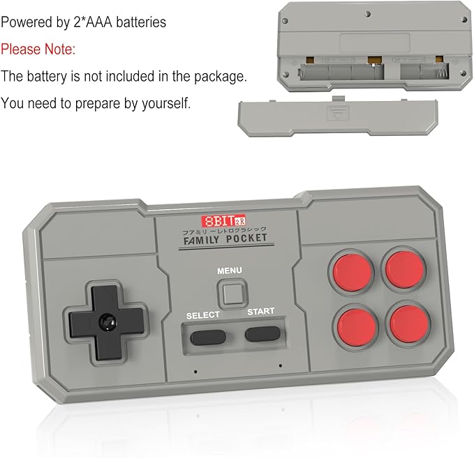EASEGMER Retro Game Controller, Gamepad Joystick, Compatible with GV300S Game Console
