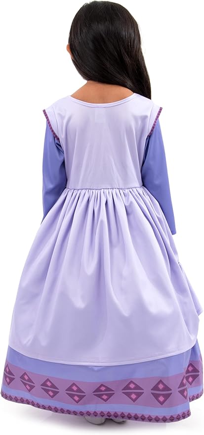 Little Adventures Deluxe Wishing Star Princess Dress Up Costume - Machine Washable Child Pretend Play Dress with No Glitter