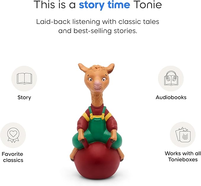 Tonies Llama Llama Audio Toy Figurine Featuring Llama Llama Red Pajama & More