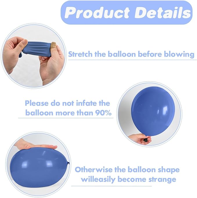 Snowflake Balloons, Blue and Purple Balloon with Purple Blue White Silver Balloons Snowflake Confetti Balloons for Baby Shower Party Supplies