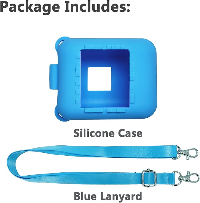 JCHPINE Silicone Cover Case for Bitzee Interactive Digital Pet and Case, Protective Skin Sleeve for Bitzee Virtual Electronic Pets Accessories (for Original 15 Animals) (Blue)