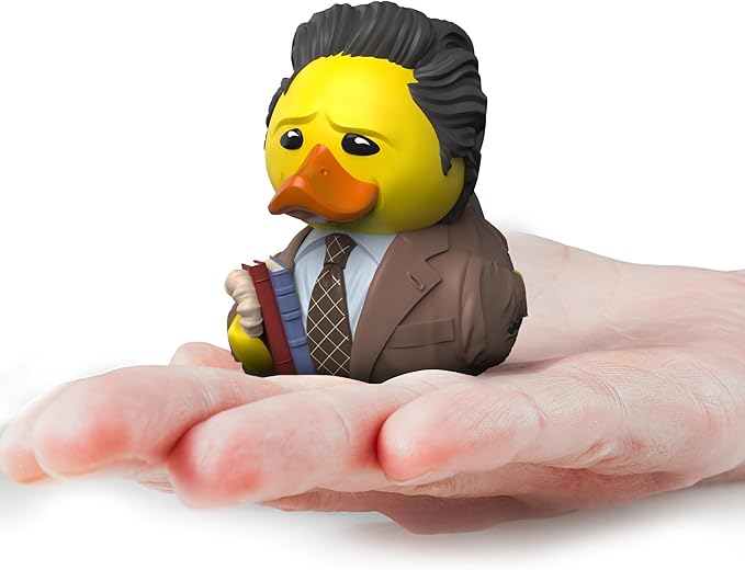 TUBBZ Mini Ross Geller Collectible Vinyl Rubber Duck Figure - Official Friends Merchandise - Retro Comedy Movies & TV