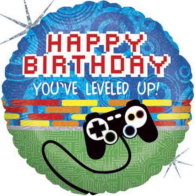 Anagram Sonic Video Gamers Controller Birthday Party Supplies Hedgehog Foil Balloon Bouquet Decorations