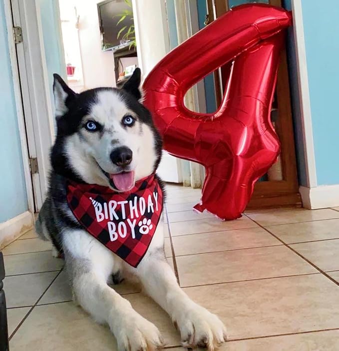 40 Inch Number 7 Balloon, 6 7 Birthday Decorations, Red Six Seven Balloons Boys Girls, 7 17 27 70 Year Old Balloon Number for Engagement, Wedding, Graduations