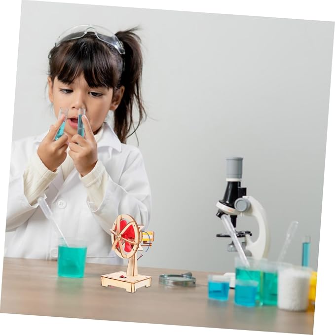 DIY Science Education Kit Electric Fan DIY Assembly Model for Elementary Classroom Supplies Stem Craft Projects for Boys and Learning Engineering Principles