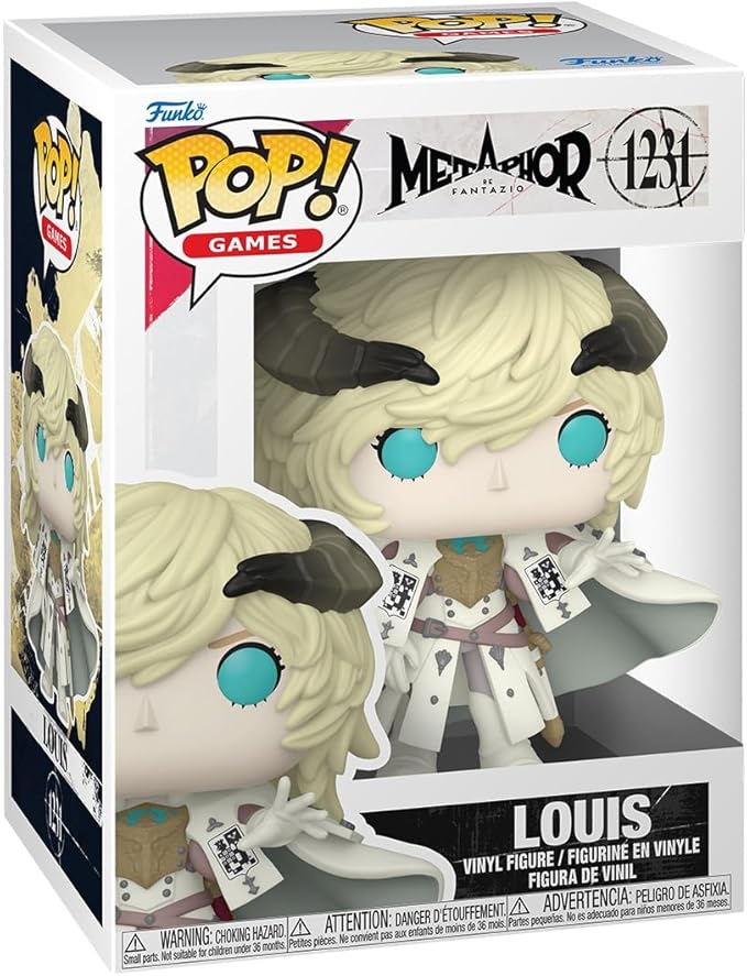 Funko Pop! Games: Metaphor: ReFantasio - Louis - Collectable Vinyl Figure - Gift Idea - Official Merchandise - Toys for Kids & Adults - Video Games Fans - Model Figure for Collectors