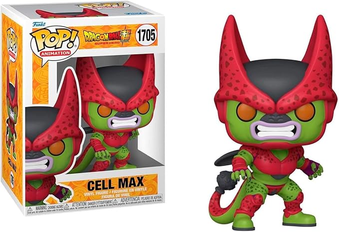 Funko Pop Animation: Dragon Ball Super: Super Hero - Cell Max -Collectable Vinyl Figure - Gift Idea - Official Merchandise - Toys for Kids & Adults - Anime Fans