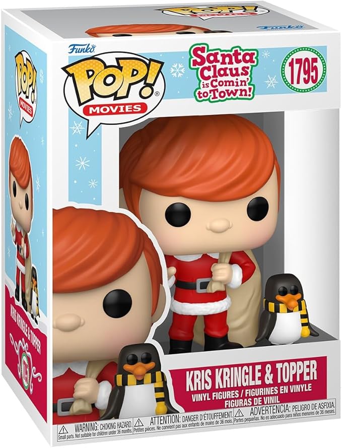 Funko Pop! & Buddy: Santa Claus is Comin' to Town - Kris Kringle with Topper - Collectable Vinyl Figure - Gift Idea - Official Merchandise - Toys for Kids & Adults - Movies Fans