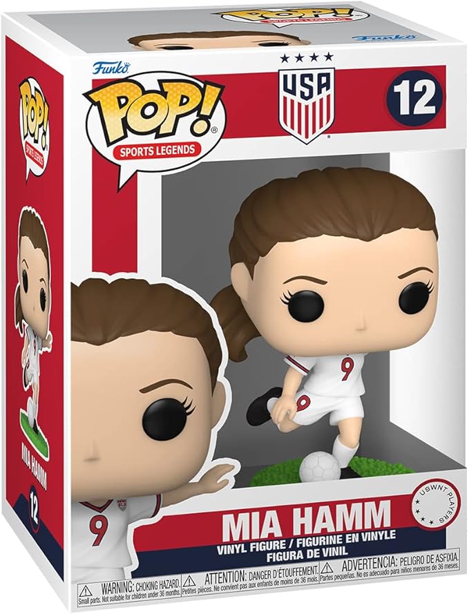 Funko Pop! Sports Legends: The U.S Women's National Soccer Team - Mia Hamm