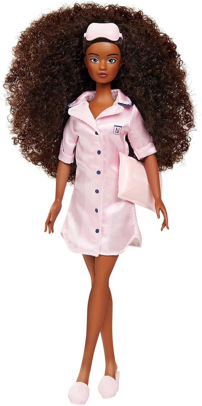 Naturalistas Fashion Pack Night Routine 6-Piece Outfit and Accessories Set for 11.5-Inch Tall Naturalistas Dolls, Designed and Developed by Purpose Toys (Doll Sold Separately)