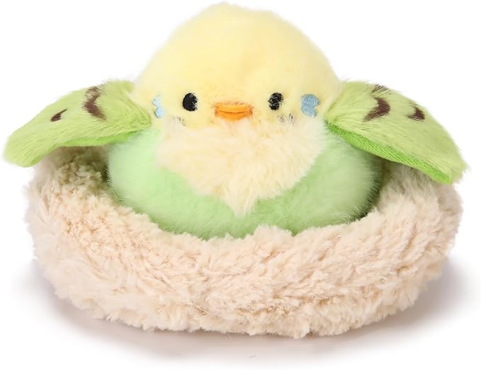 Small Bird's Nest 6.7 Stuffed Animal Soft Bird's Nest Plush for Kids