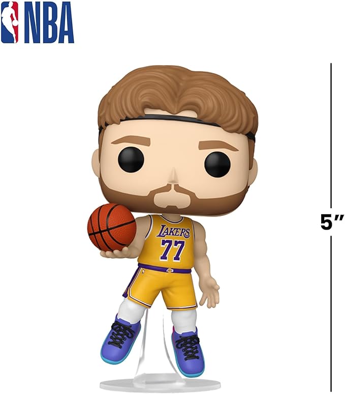 Funko Pop! NBA: Lakers - Luka Dončić - Collectable Vinyl Figure - Gift Idea - Official Merchandise - Toys for Kids & Adults - Sports Fans - Model Figure for Collectors and Display